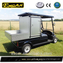 Precios del recinto carrito de golf eléctrico con cubierta de lluvia
